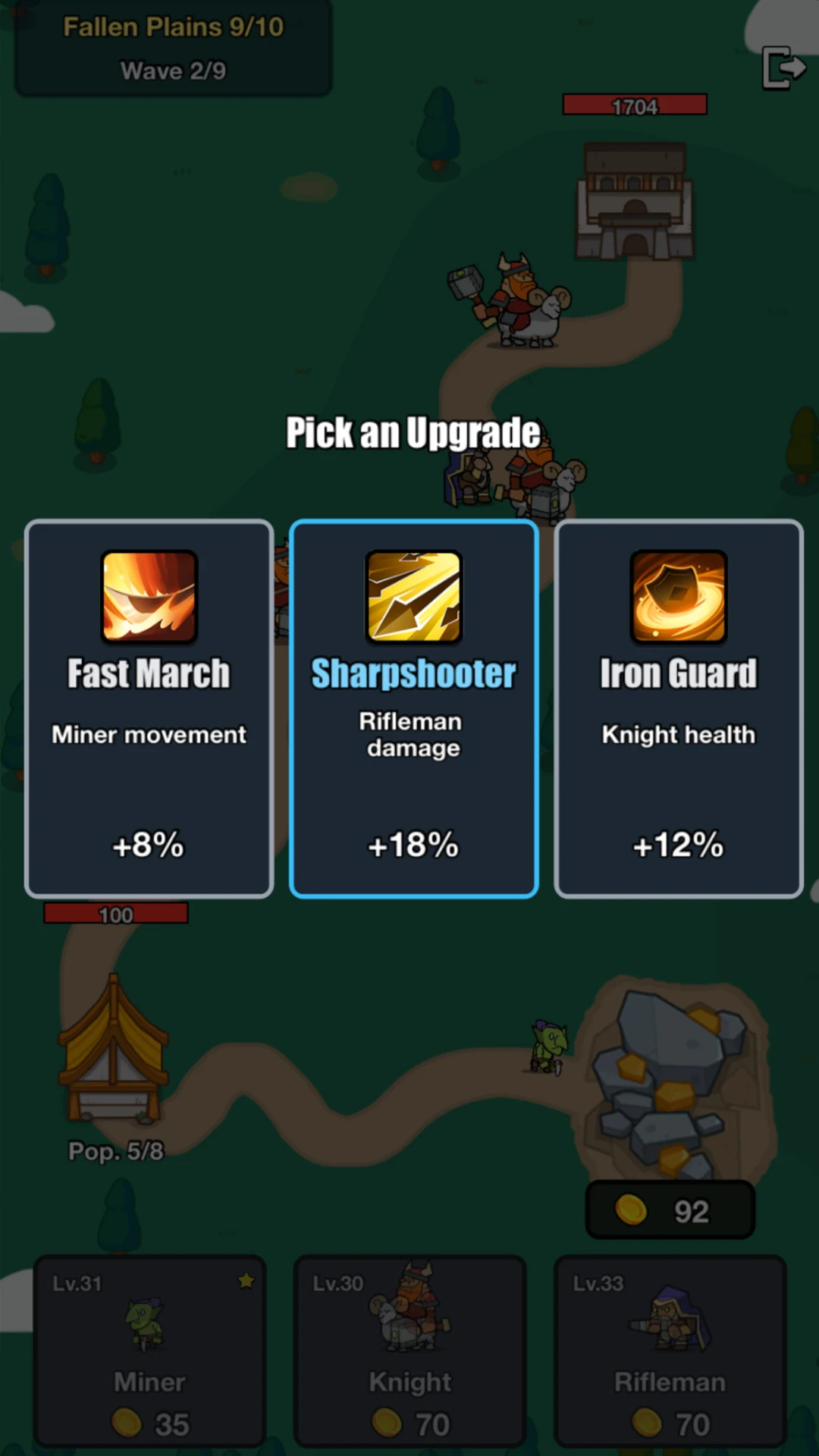 Gold Guardians: Tower Defense screenshot